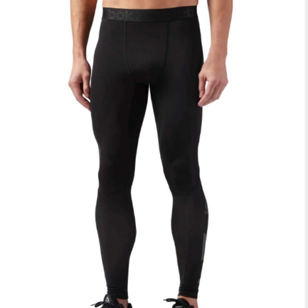 Reebok Compression Black Fleece Training Tight